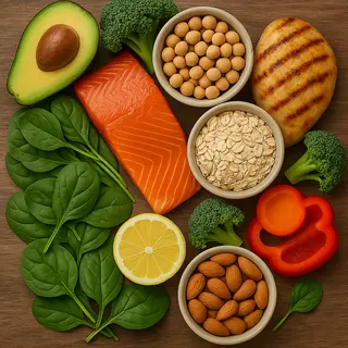 Delicious, healthy food